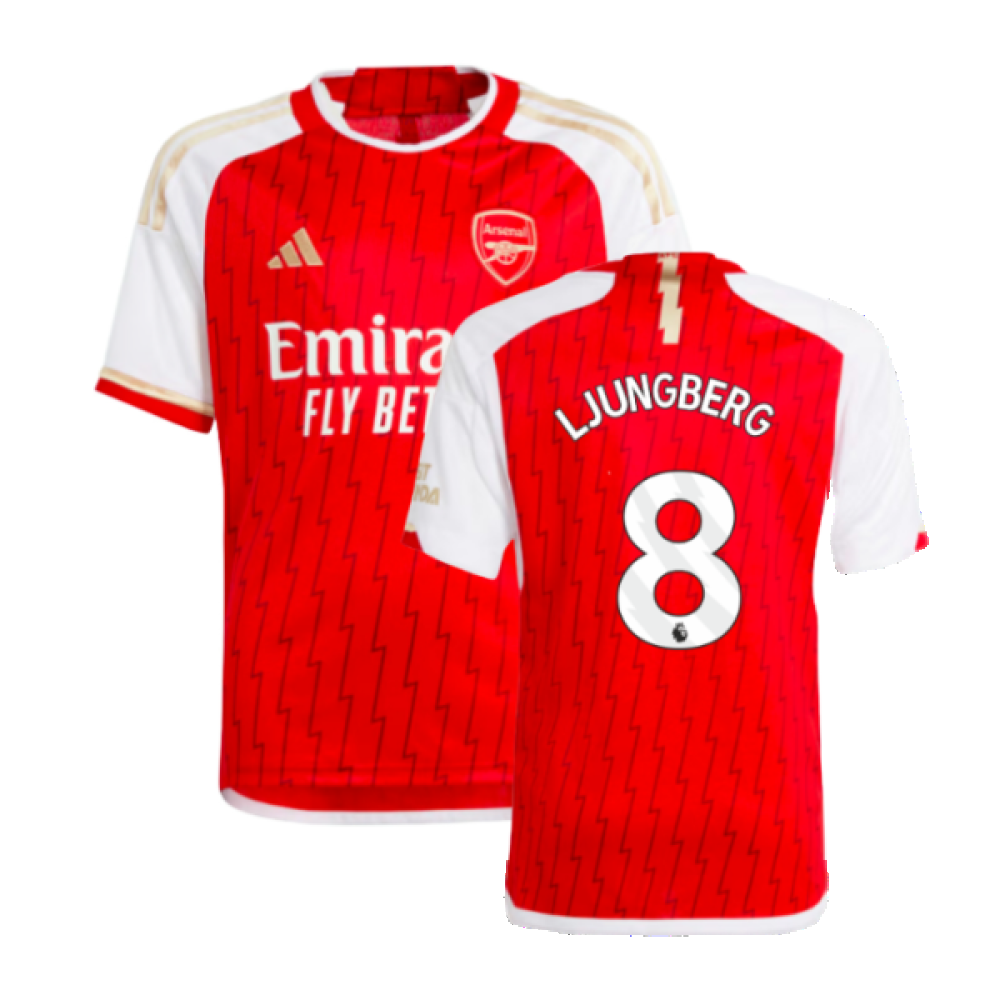 2023-2024 Arsenal Home Shirt (Kids) (Ljungberg 8)