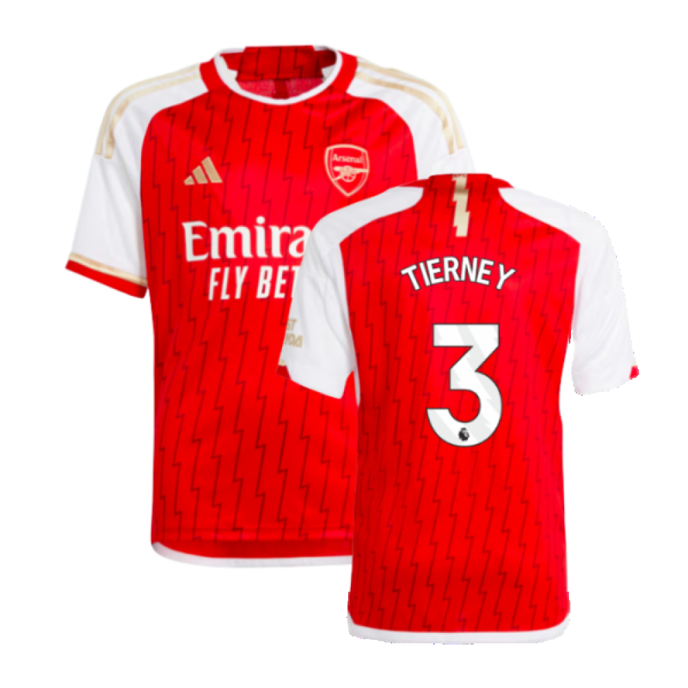 2023-2024 Arsenal Home Shirt (Kids) (Tierney 3)