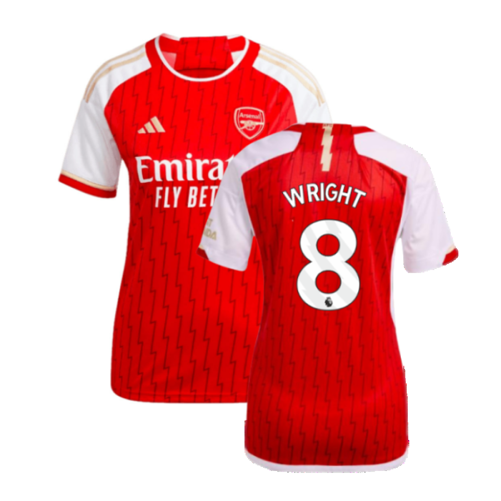 2023-2024 Arsenal Home Shirt (Ladies) (Wright 8)