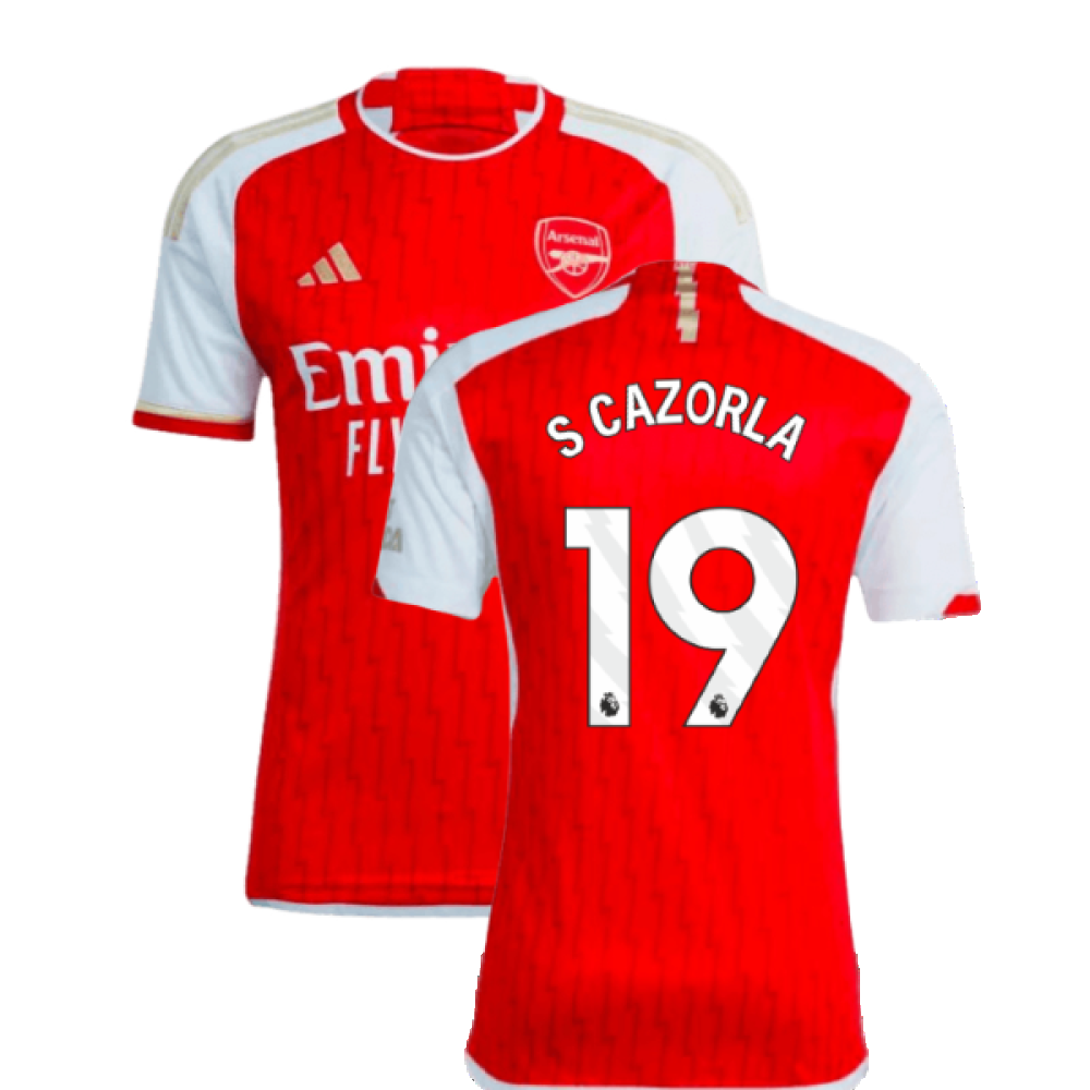 2023-2024 Arsenal Home Shirt (S Cazorla 19)