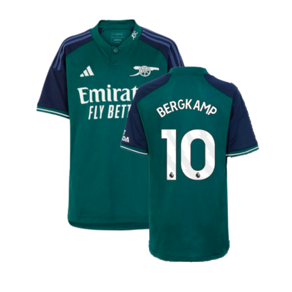 2023-2024 Arsenal Third Shirt (Kids) (Bergkamp 10)