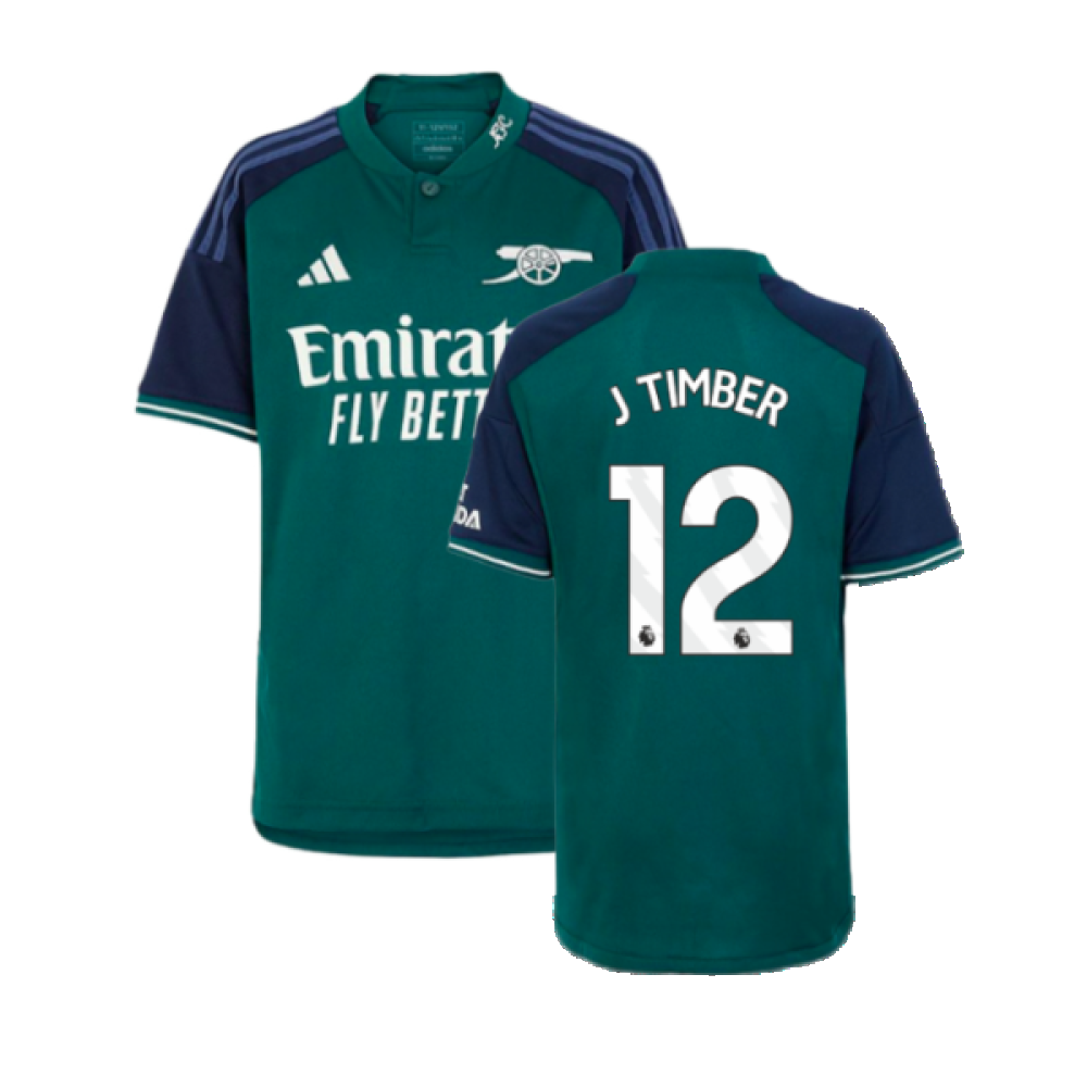 2023-2024 Arsenal Third Shirt (Kids) (J Timber 12)