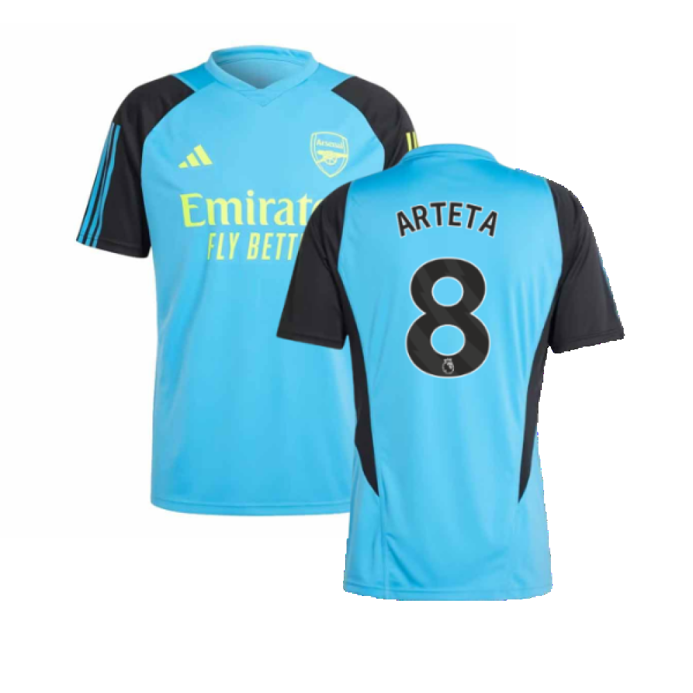 2023-2024 Arsenal Training Jersey (Pulse Blue) - Ladies (Arteta 8)