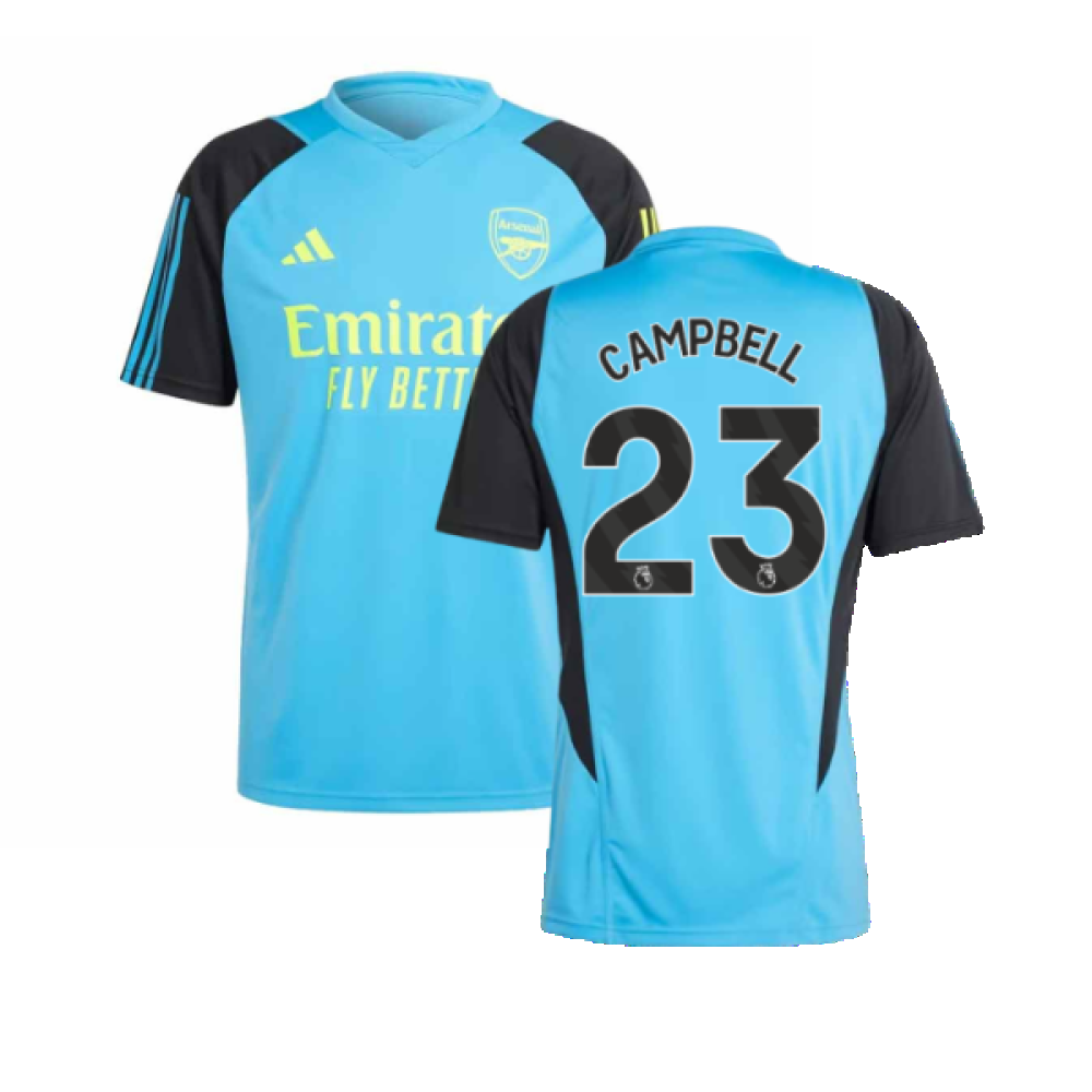 2023-2024 Arsenal Training Jersey (Pulse Blue) - Ladies (Campbell 23)