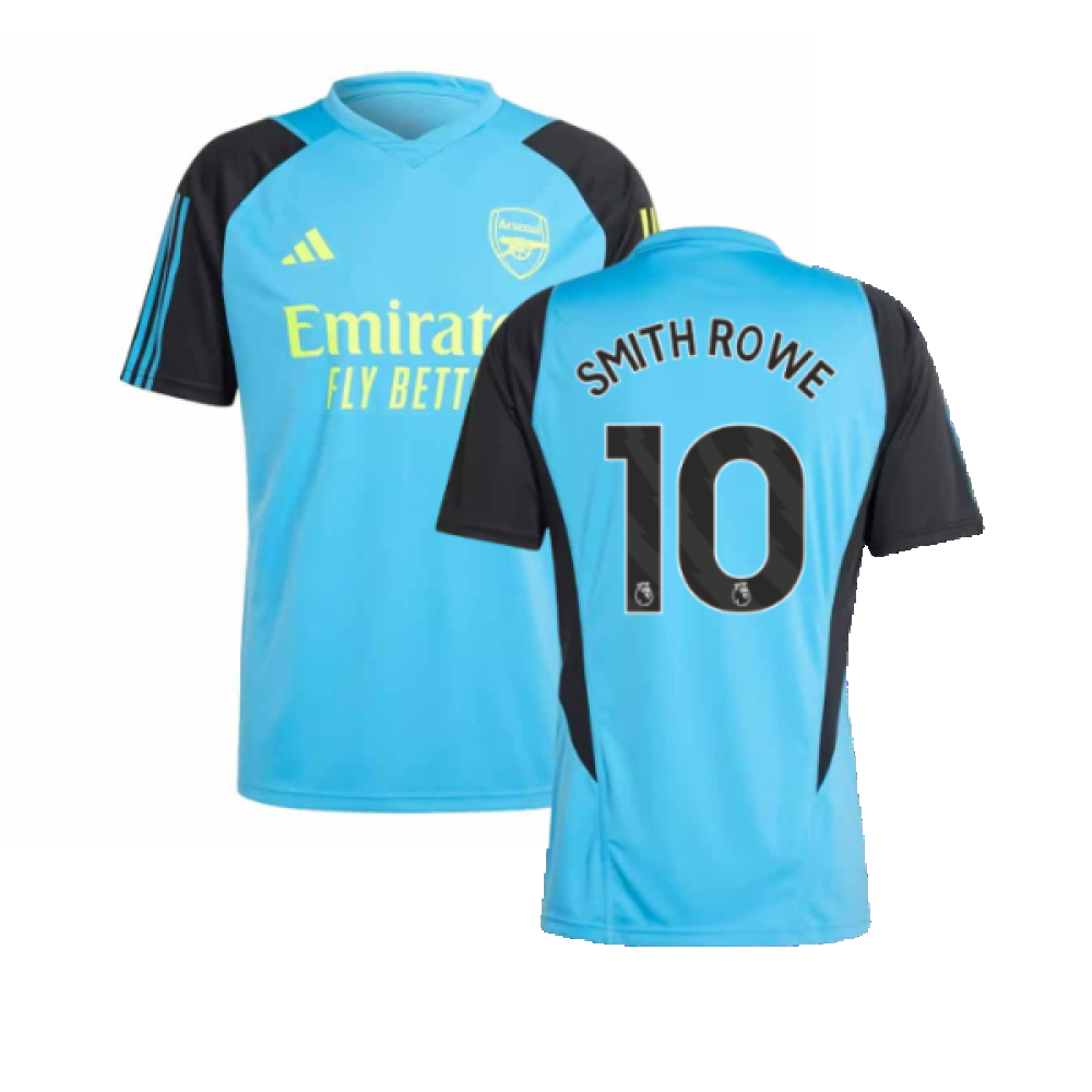 2023-2024 Arsenal Training Jersey (Pulse Blue) - Ladies (Smith Rowe 10)