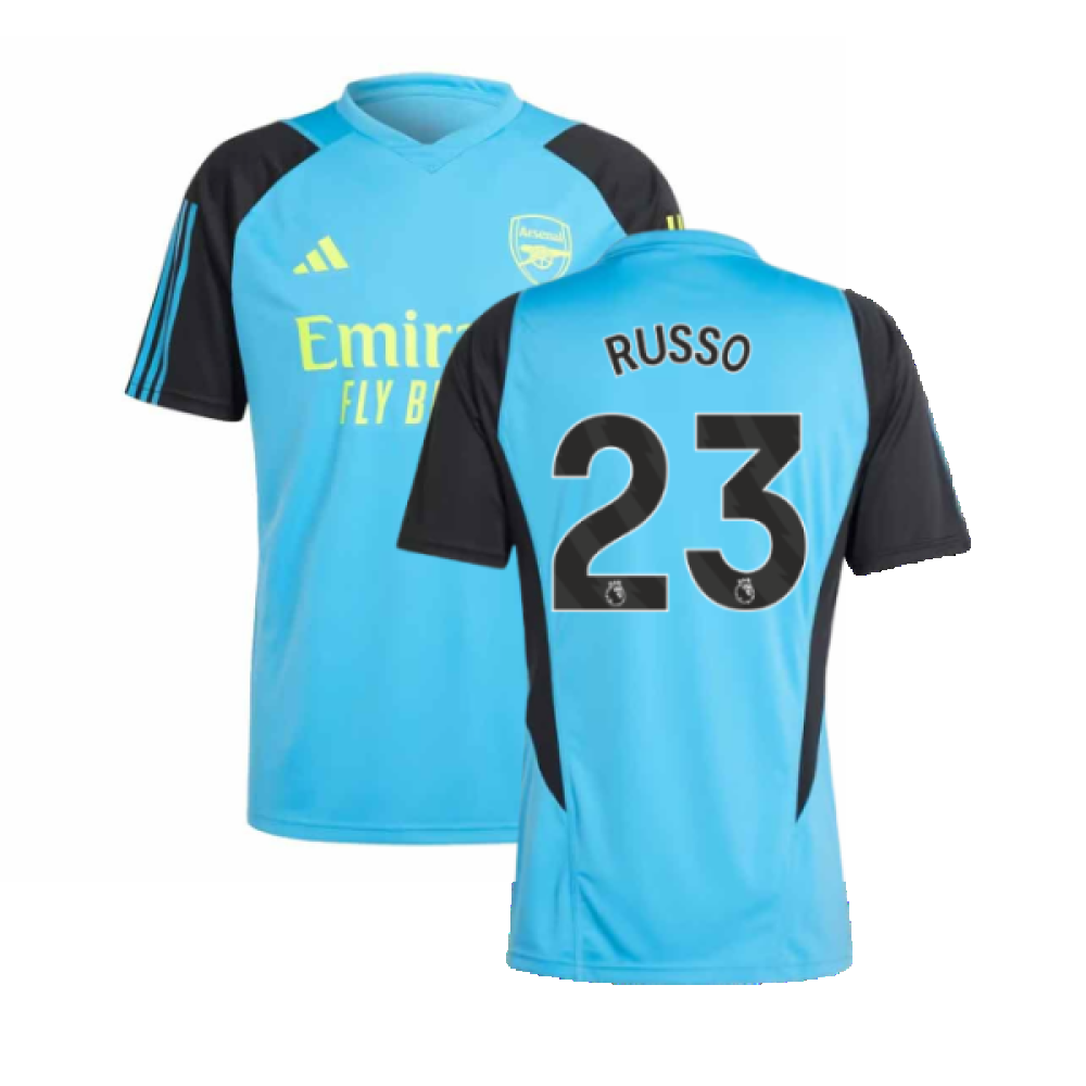 2023-2024 Arsenal Training Jersey (Pulse Blue) (Russo 23)