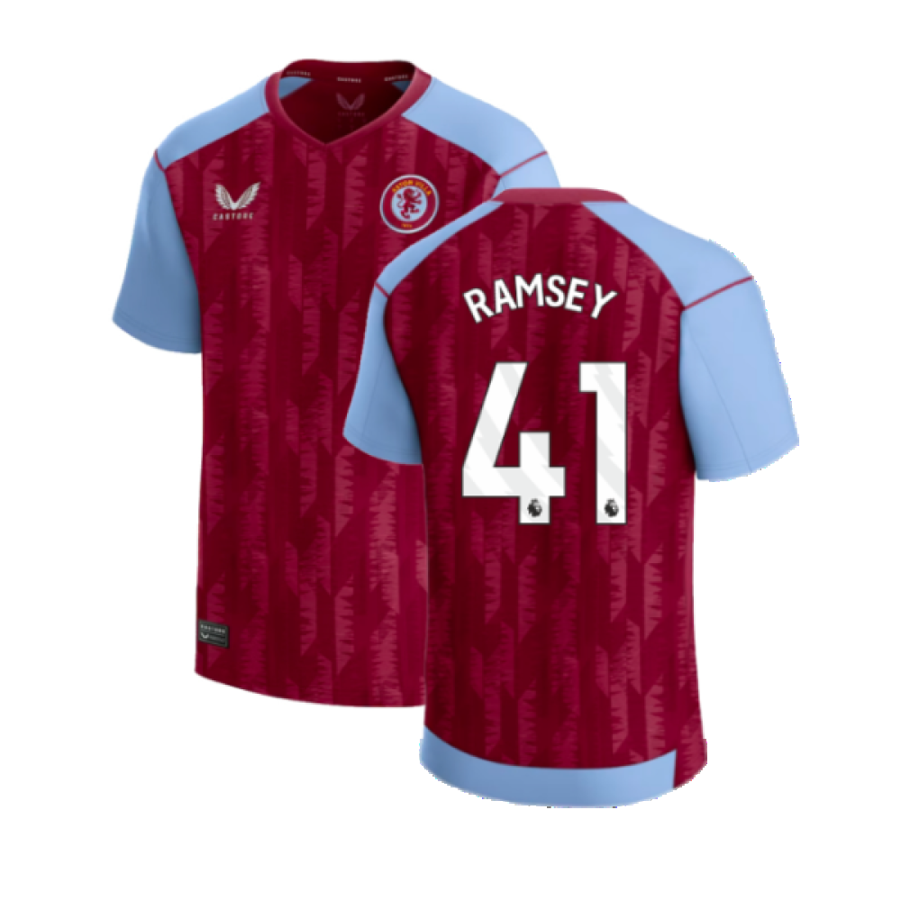 2023-2024 Aston Villa Home Shirt (Kids) (Ramsey 41)