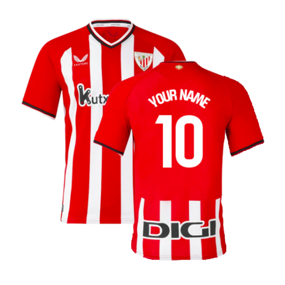 2023-2024 Athletic Bilbao Home Shirt (Your Name)