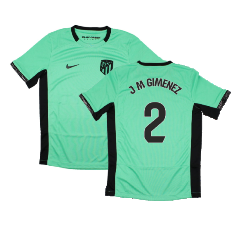 2023-2024 Atletico Madrid Third Shirt (Kids) (J M Gimenez 2)