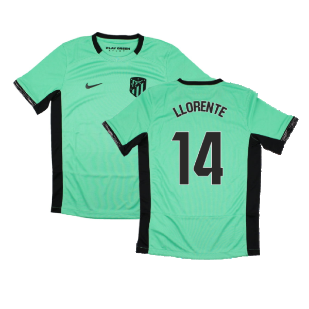 2023-2024 Atletico Madrid Third Shirt (Kids) (Llorente 14)