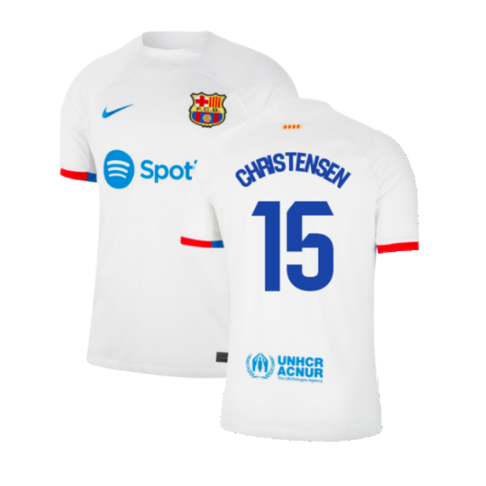 2023-2024 Barcelona Away Shirt (Christensen 15)