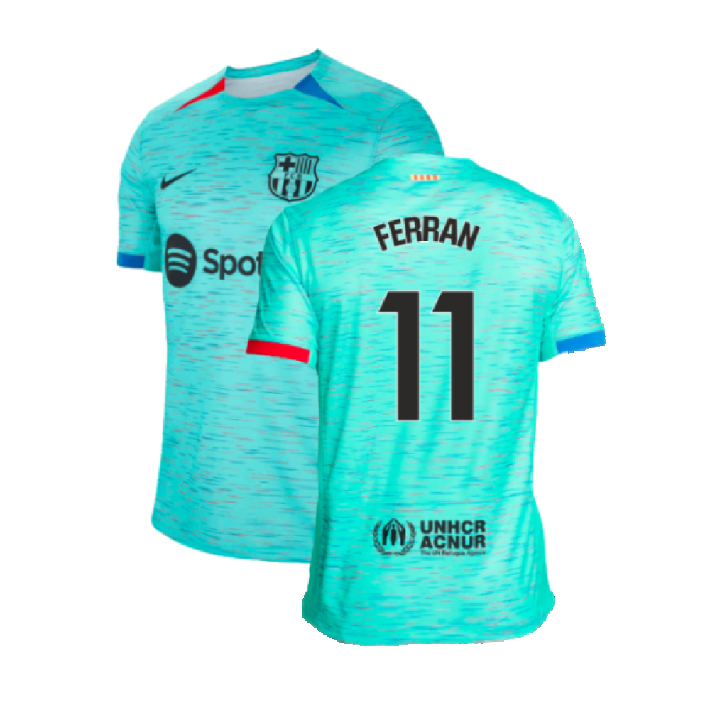 2023-2024 Barcelona Third Shirt (Ferran 11)