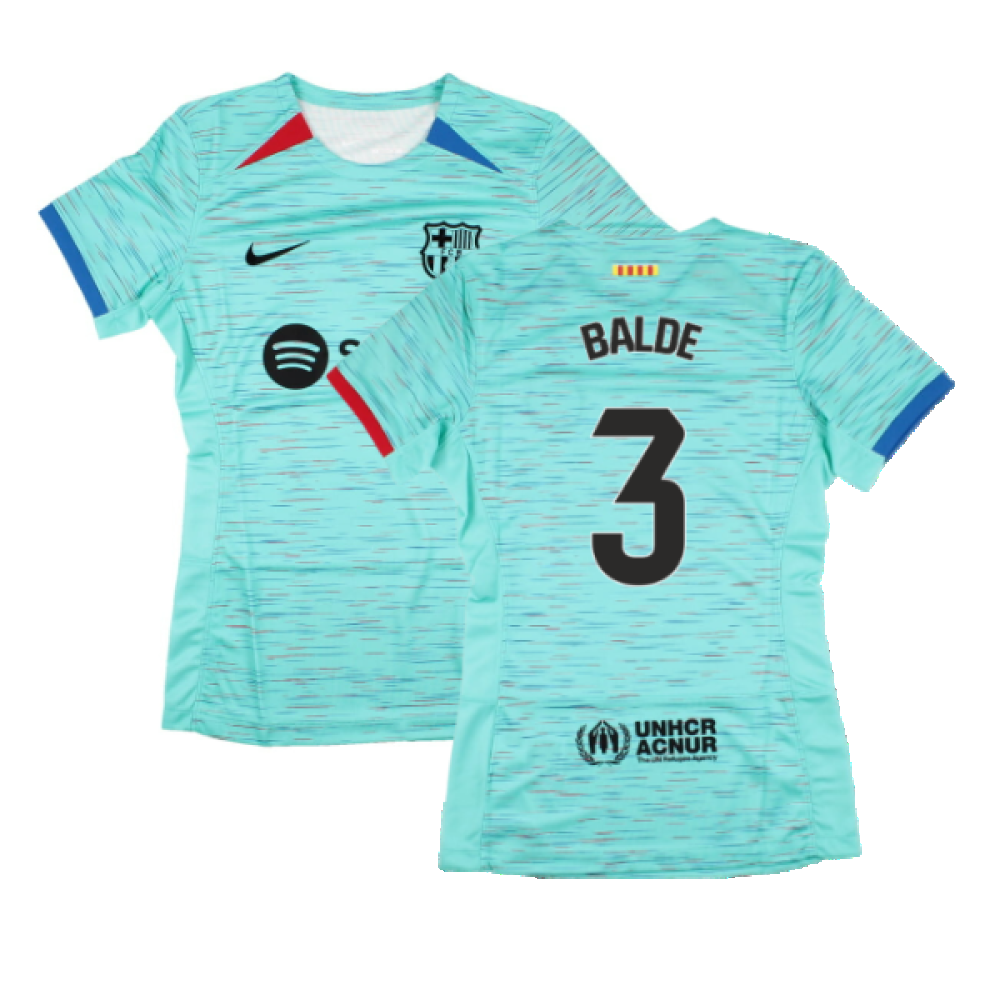 2023-2024 Barcelona Third Shirt (Womens) (Balde 3)