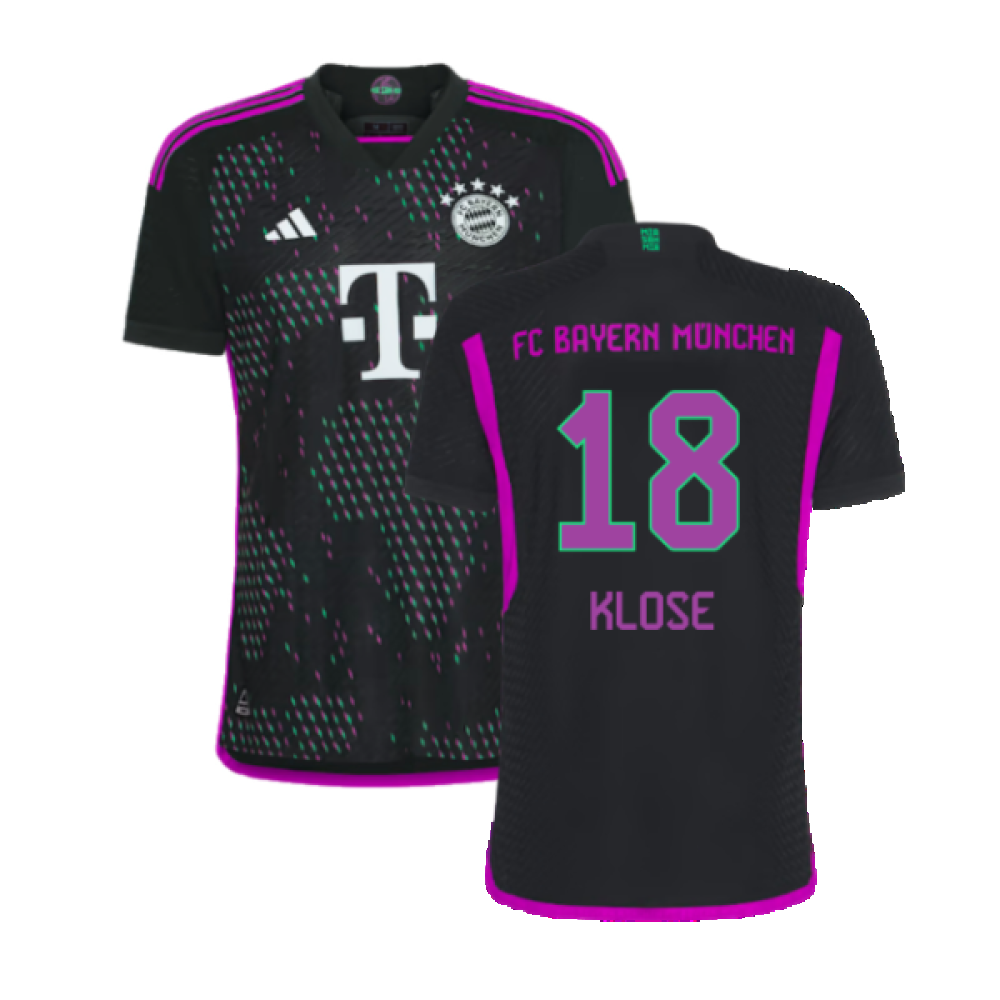 2023-2024 Bayern Munich Authentic Away Shirt (Klose 18)