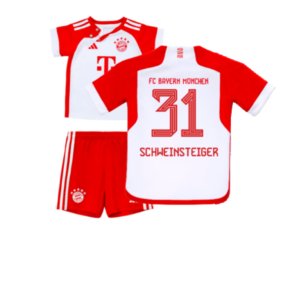 2023-2024 Bayern Munich Home Baby Kit (Schweinsteiger 31)