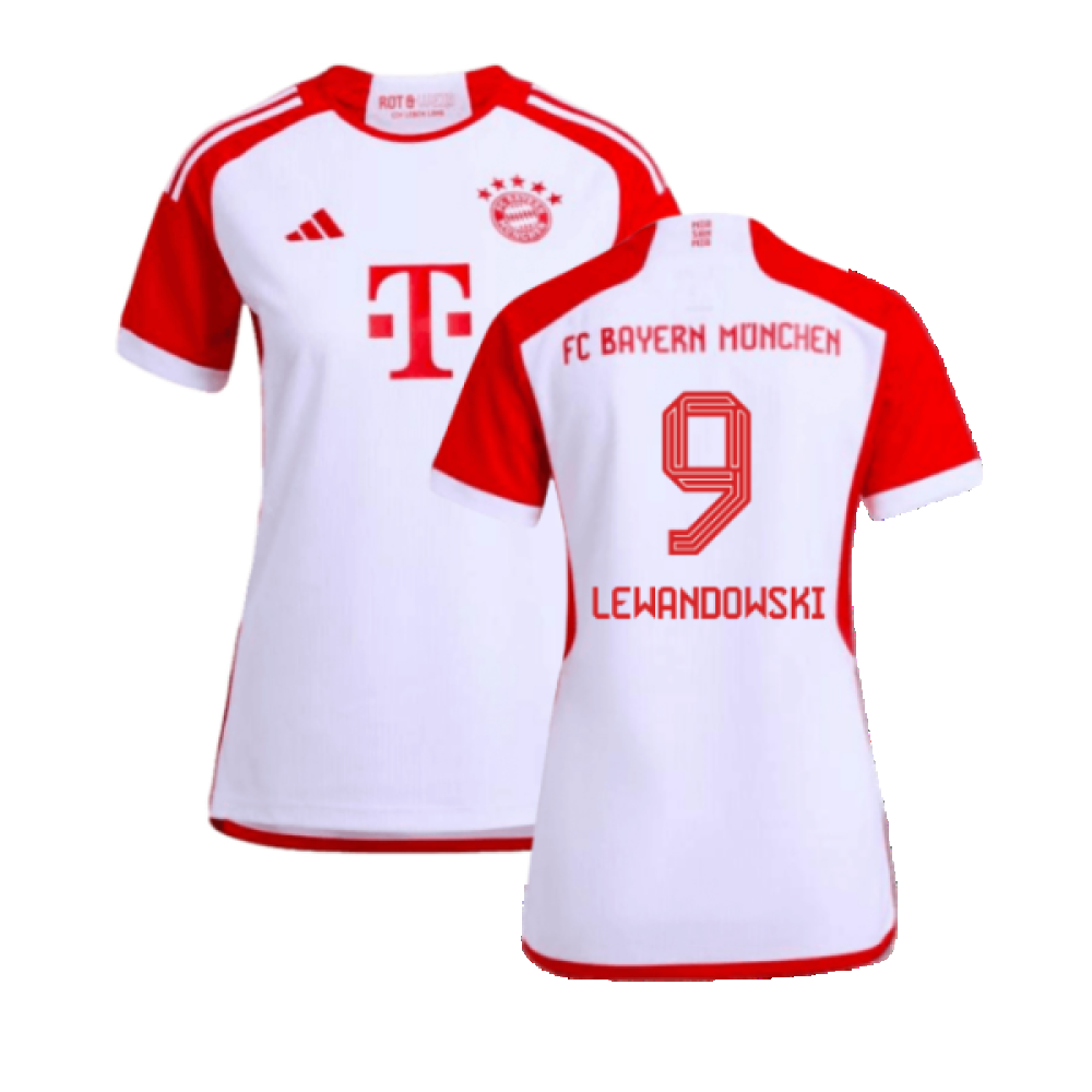 2023-2024 Bayern Munich Home Shirt (Ladies) (Lewandowski 9)