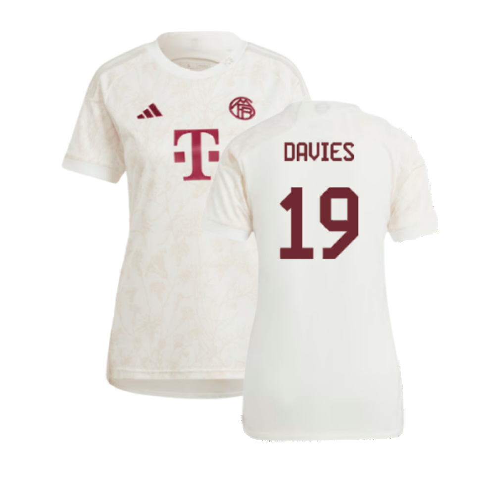 2023-2024 Bayern Munich Third Shirt (Ladies) (Davies 19)