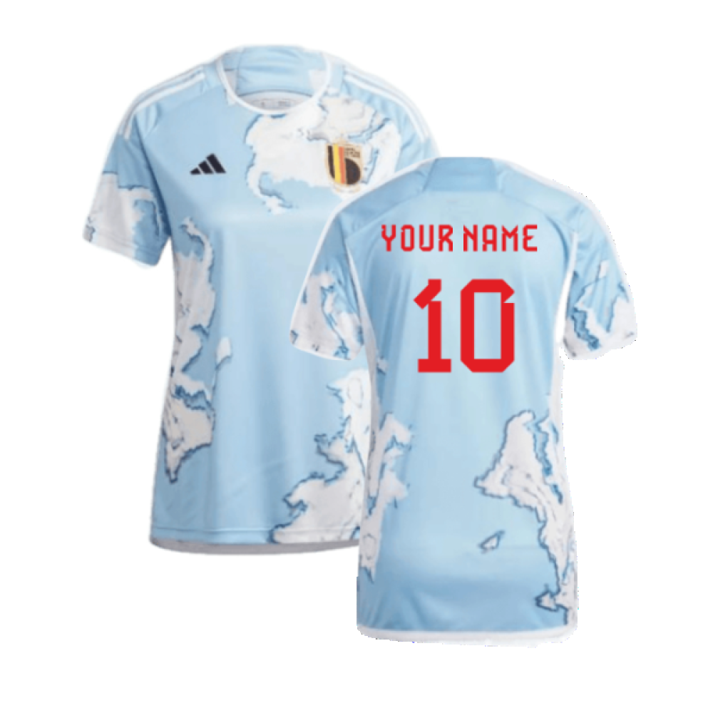 2023-2024 Belgium Away Shirt (Ladies) (Your Name)