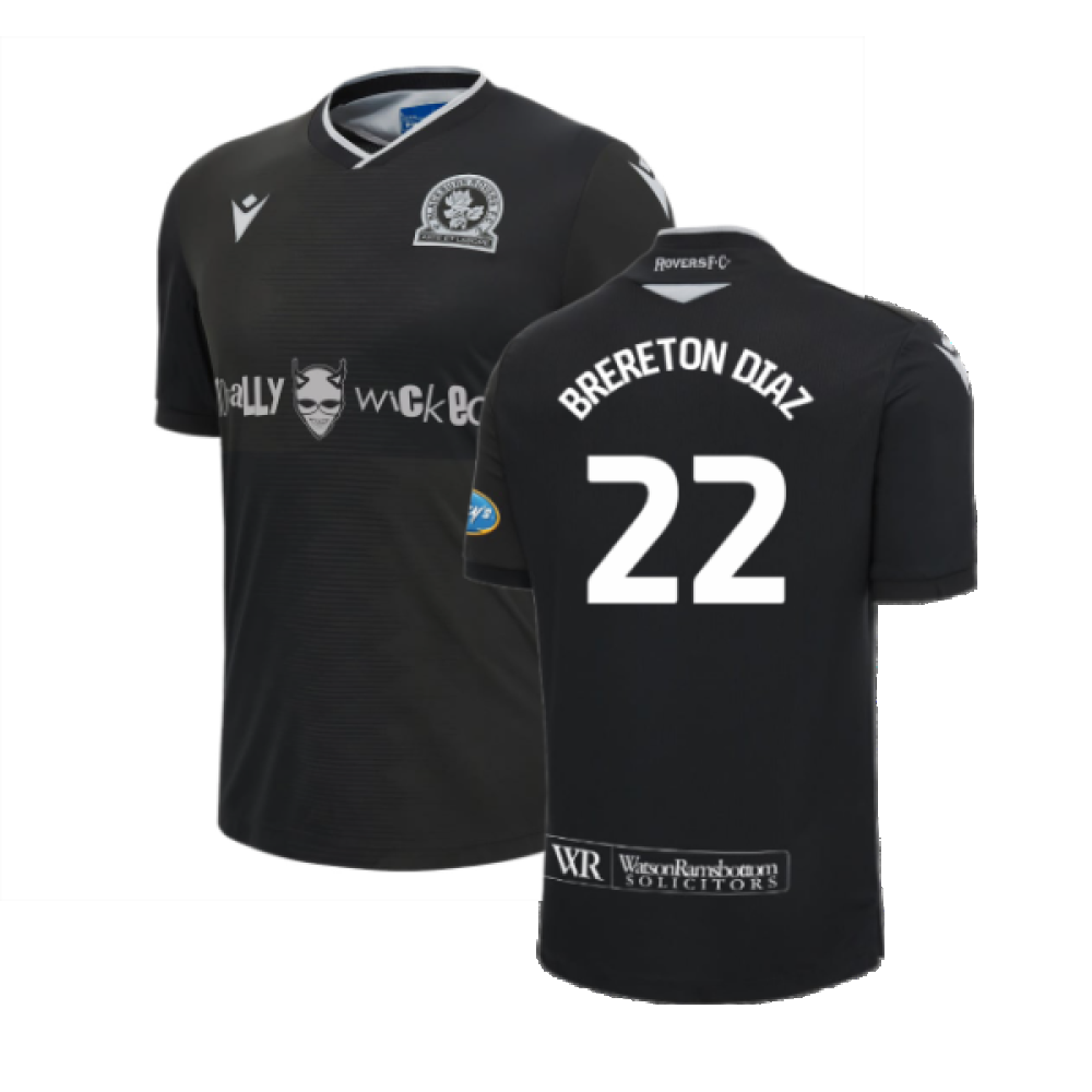 2023-2024 Blackburn Rovers Away Shirt (Brereton Diaz 22)