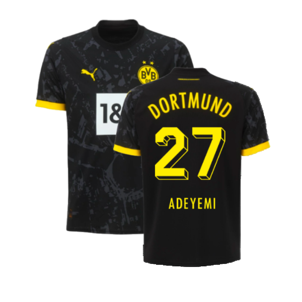 2023-2024 Borussia Dortmund Away Shirt (Adeyemi 27)