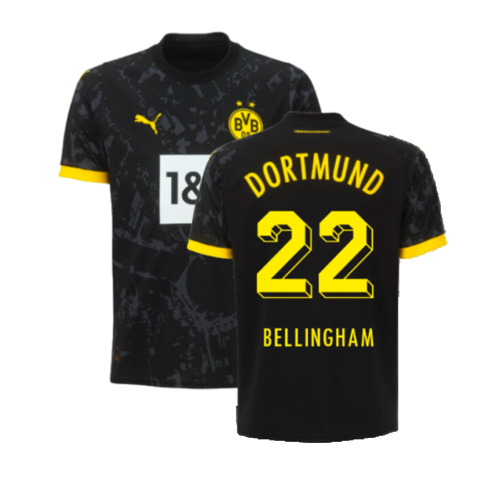 2023-2024 Borussia Dortmund Away Shirt (Bellingham 22)