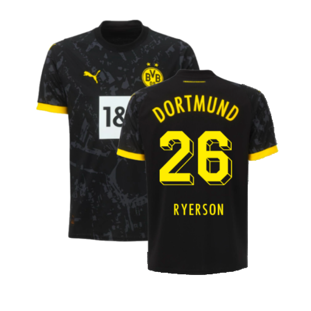 2023-2024 Borussia Dortmund Away Shirt (Ryerson 26)