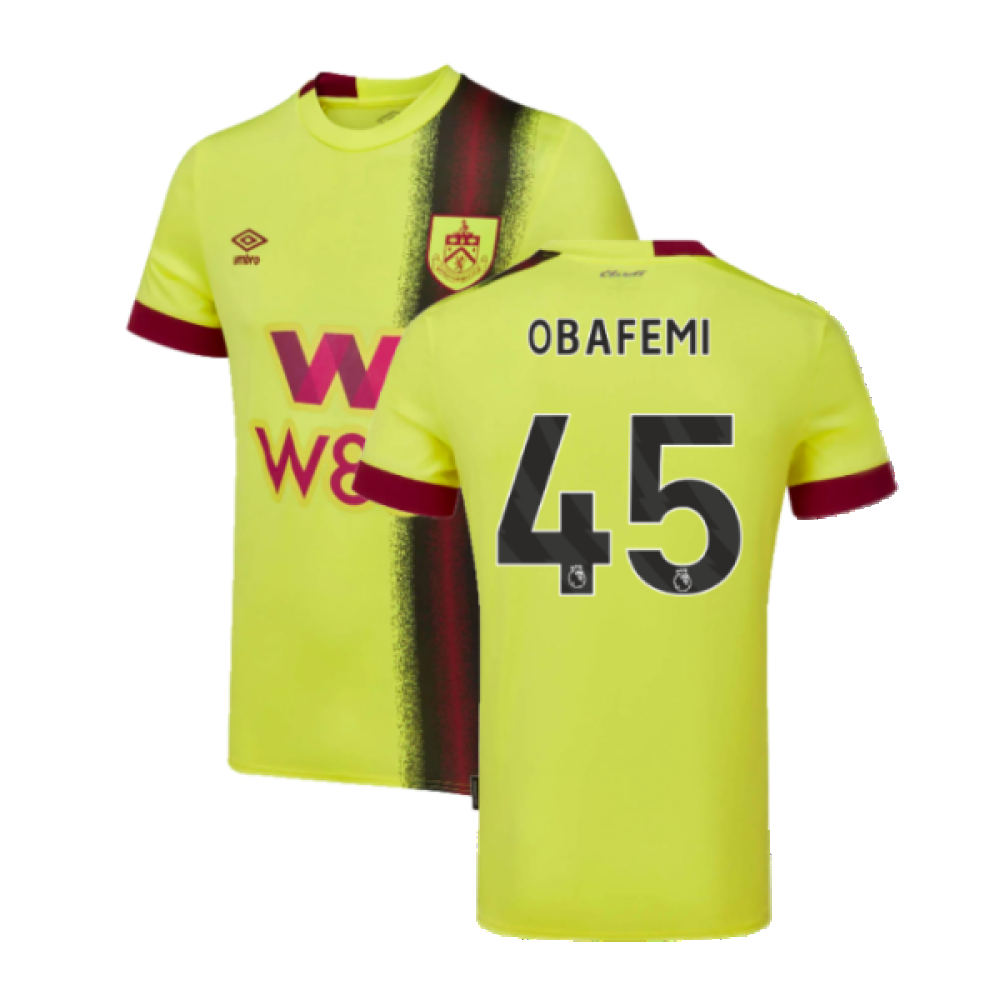 2023-2024 Burnley Away Shirt (OBAFEMI 45)