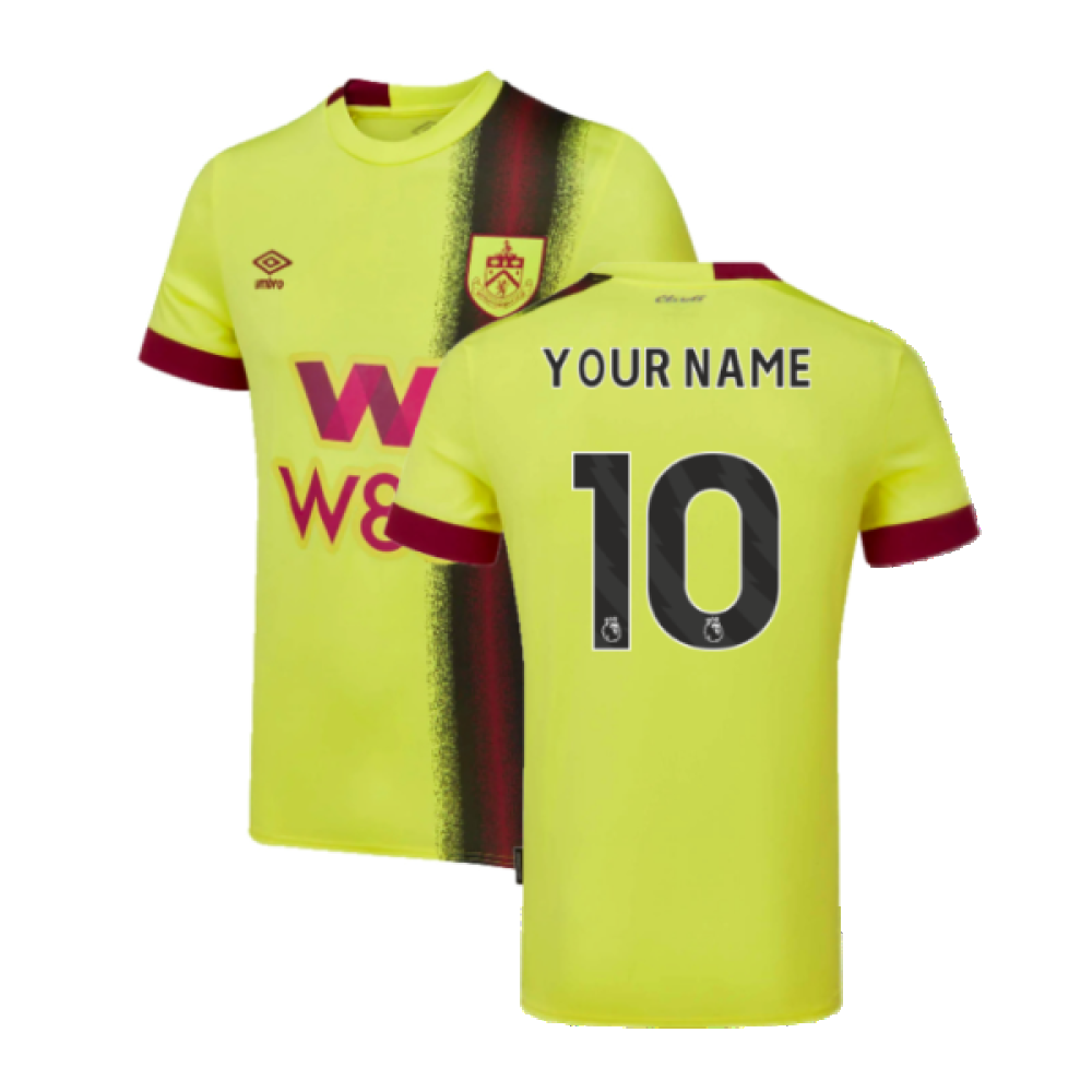 2023-2024 Burnley Away Shirt (Your Name)