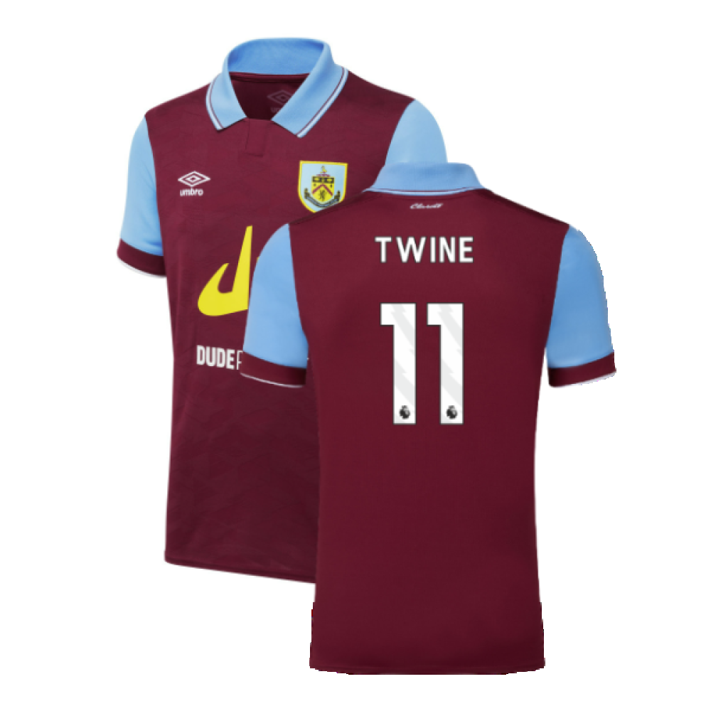 2023-2024 Burnley Home Shirt (Kids) (TWINE 11)