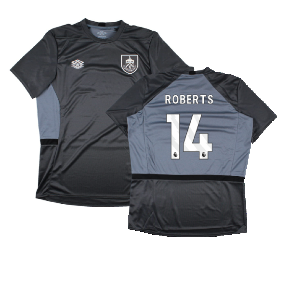 2023-2024 Burnley Training Jersey (Carbon) (ROBERTS 14)