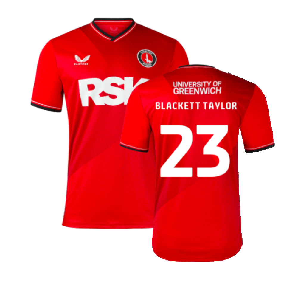 2023-2024 Charlton Athletic Home Shirt (Blackett Taylor 23)