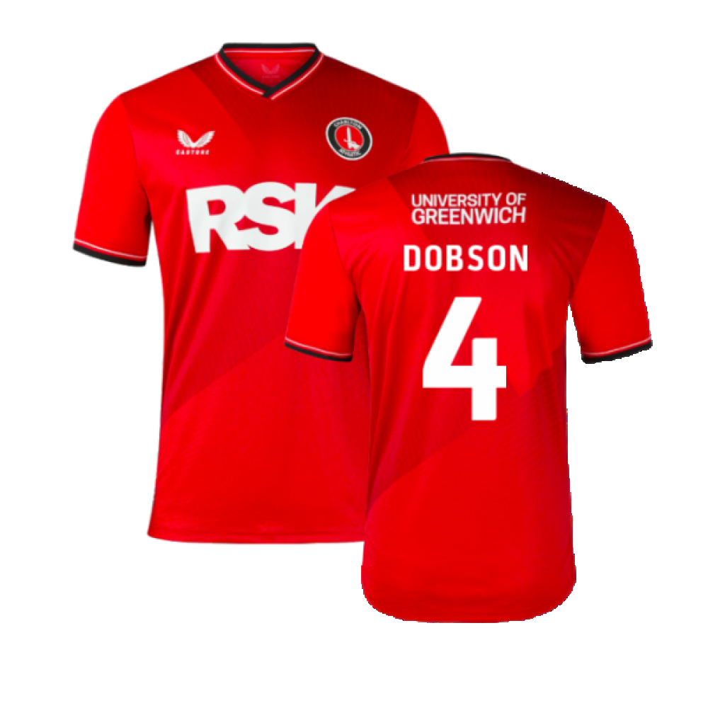 2023-2024 Charlton Athletic Home Shirt (Dobson 4)