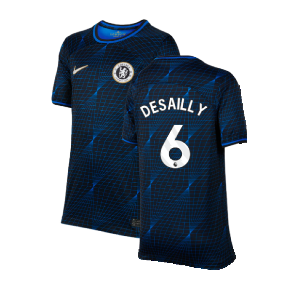 2023-2024 Chelsea Away Shirt (Kids) (DESAILLY 6)