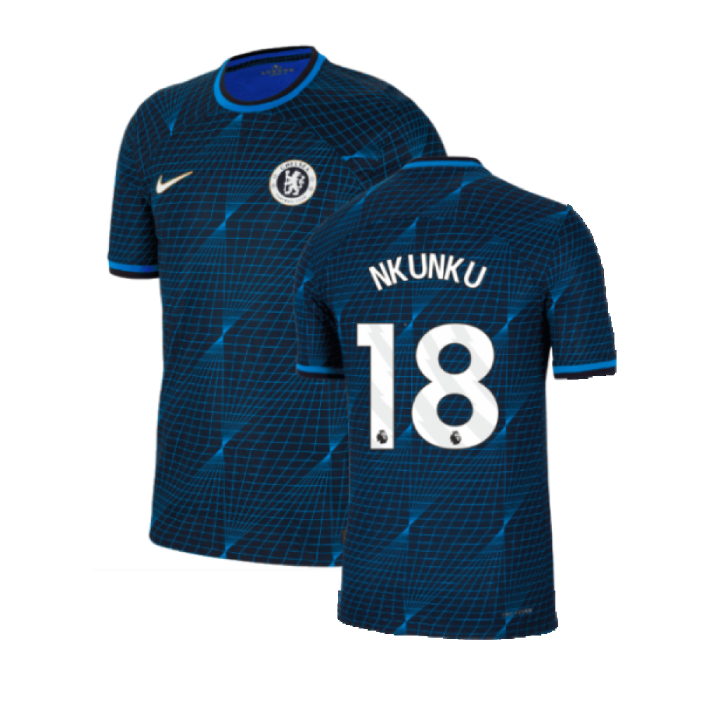 2023-2024 Chelsea Away Shirt (Nkunku 18)