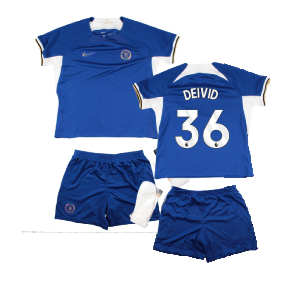 2023-2024 Chelsea Home Little Boys Mini Kit (Deivid 36)