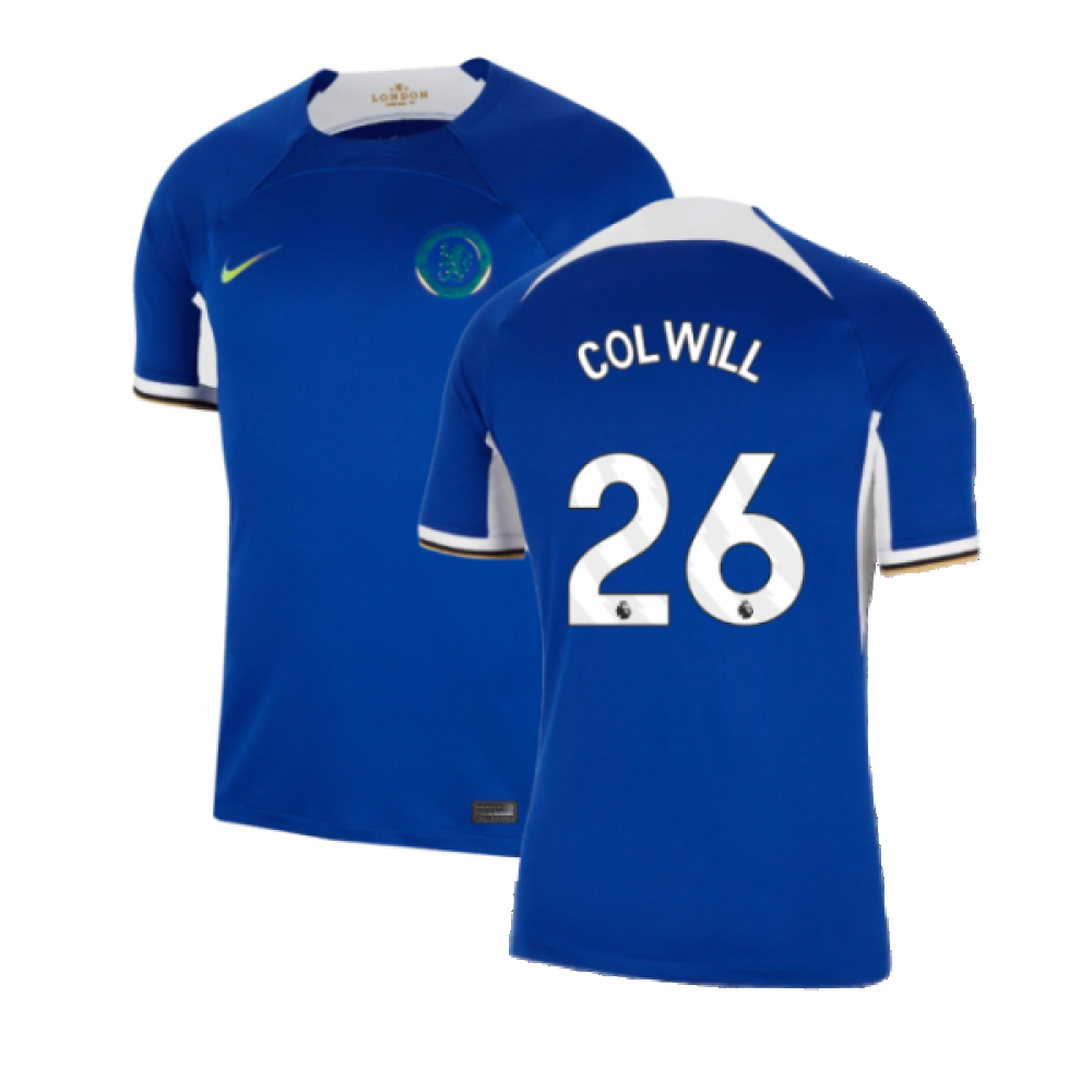 2023-2024 Chelsea Home Shirt (Colwill 26)