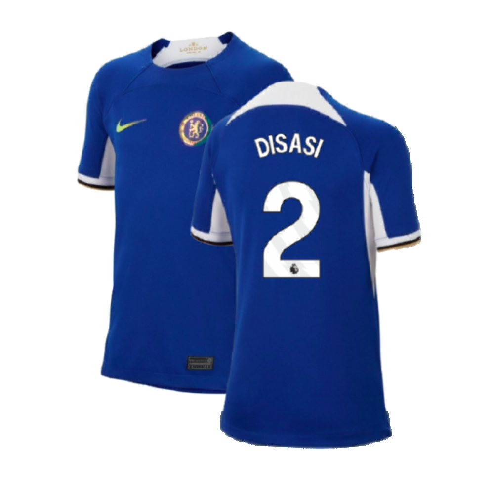 2023-2024 Chelsea Home Shirt (Kids) (Disasi 2)