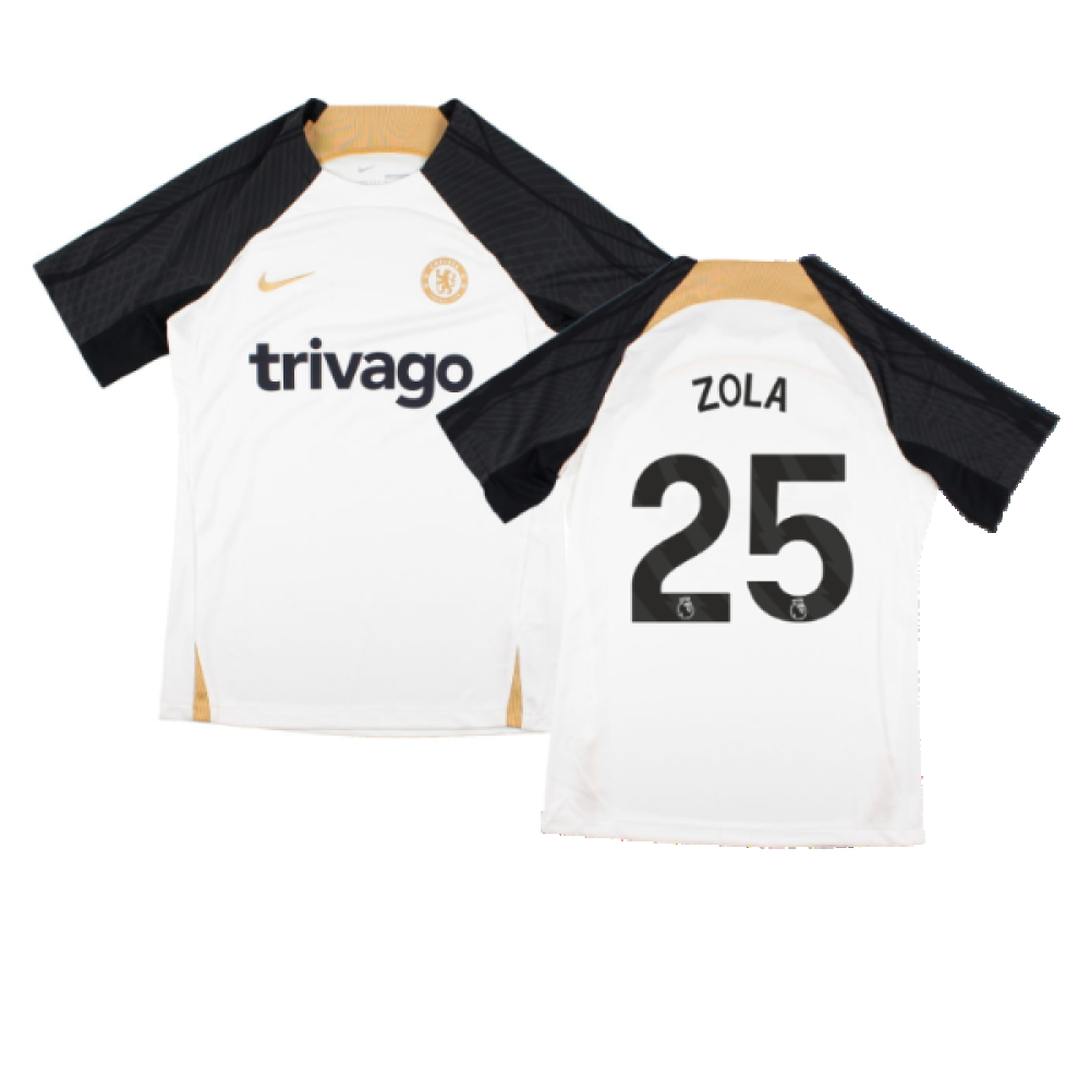 2023-2024 Chelsea Strike Training Shirt (White) (ZOLA 25)