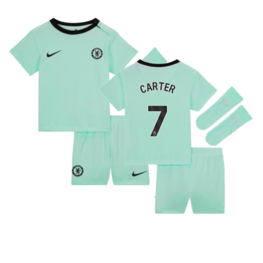 2023-2024 Chelsea Third Baby Kit (Carter 7)