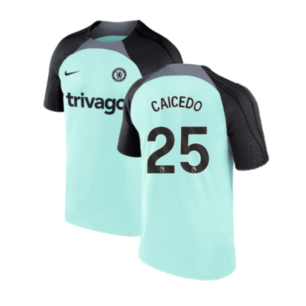 2023-2024 Chelsea Training Shirt (Mint Foam) - Kids (Caicedo 25)