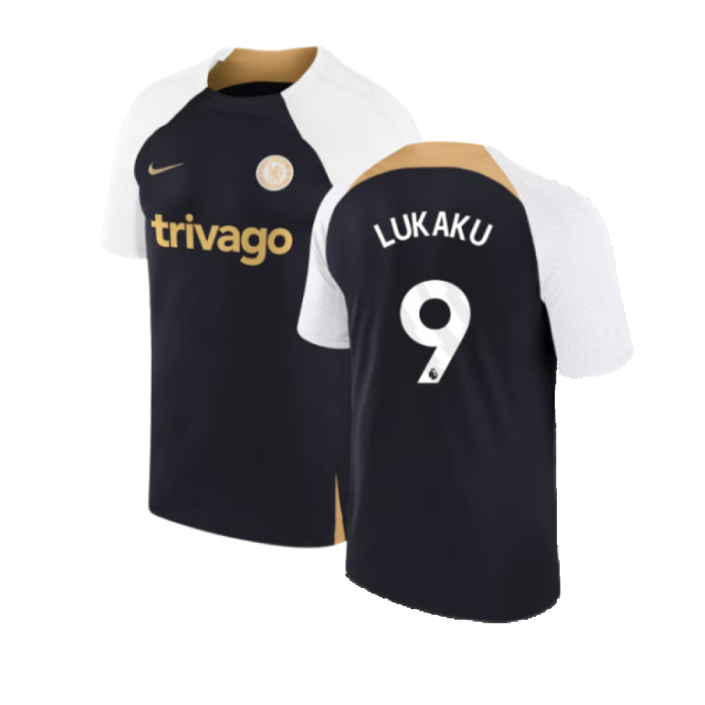 2023-2024 Chelsea Training Shirt (Pitch Blue) - Kids (LUKAKU 9)