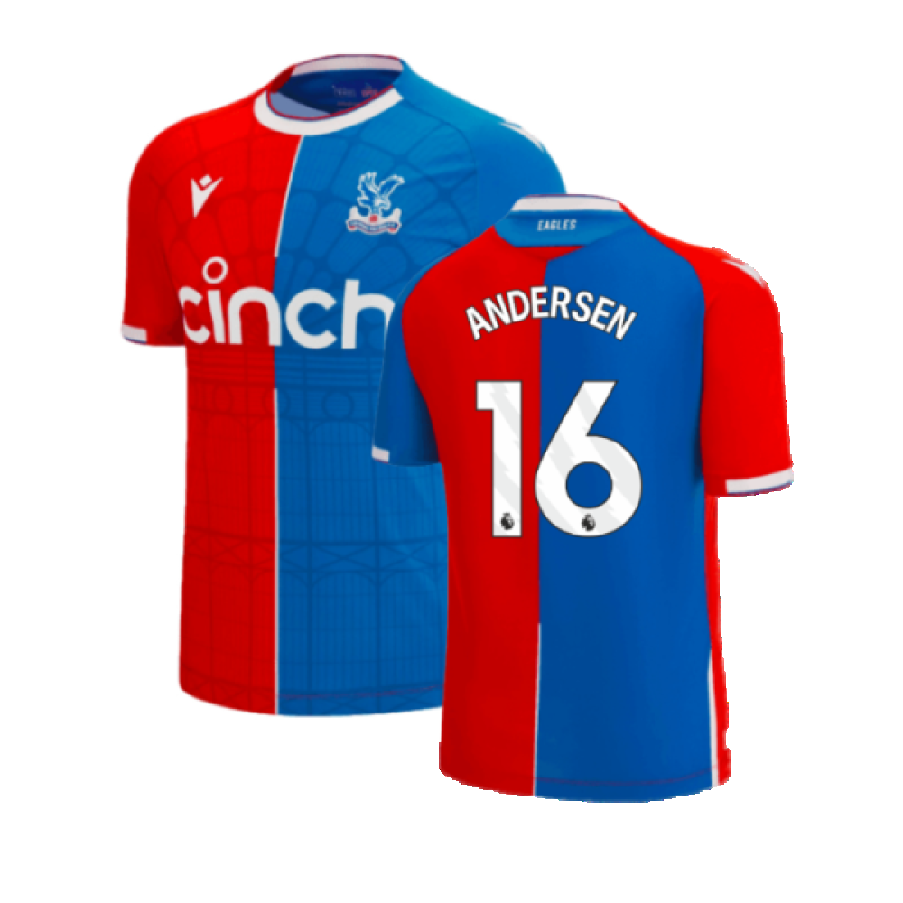 2023-2024 Crystal Palace Home Shirt (ANDERSEN 16)