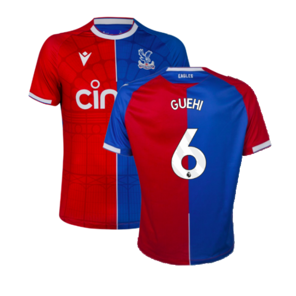 2023-2024 Crystal Palace Home Shirt (Kids) (GUEHI 6)