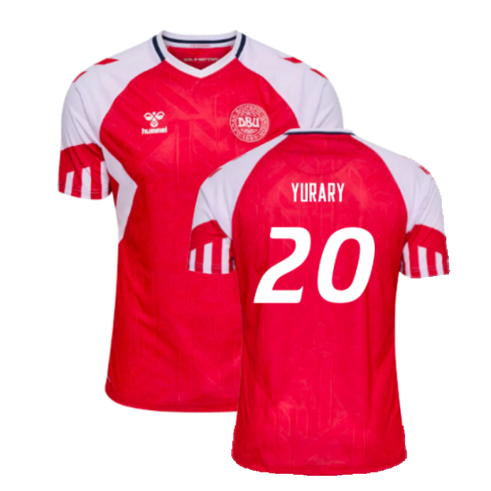 2023-2024 Denmark Home Shirt (Yurary 20)