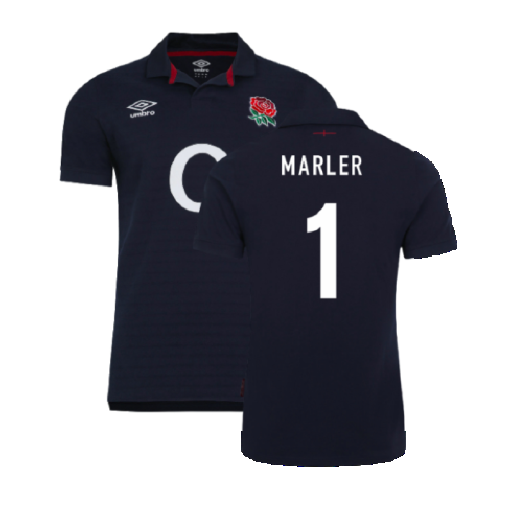 2023-2024 England Rugby Alternate Classic Jersey - Kids (Marler 1)