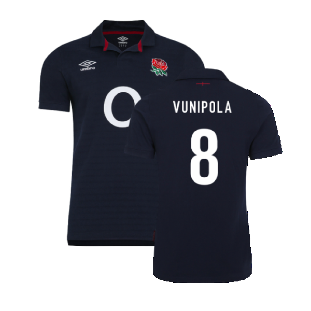 2023-2024 England Rugby Alternate Classic Jersey (Vunipola 8)