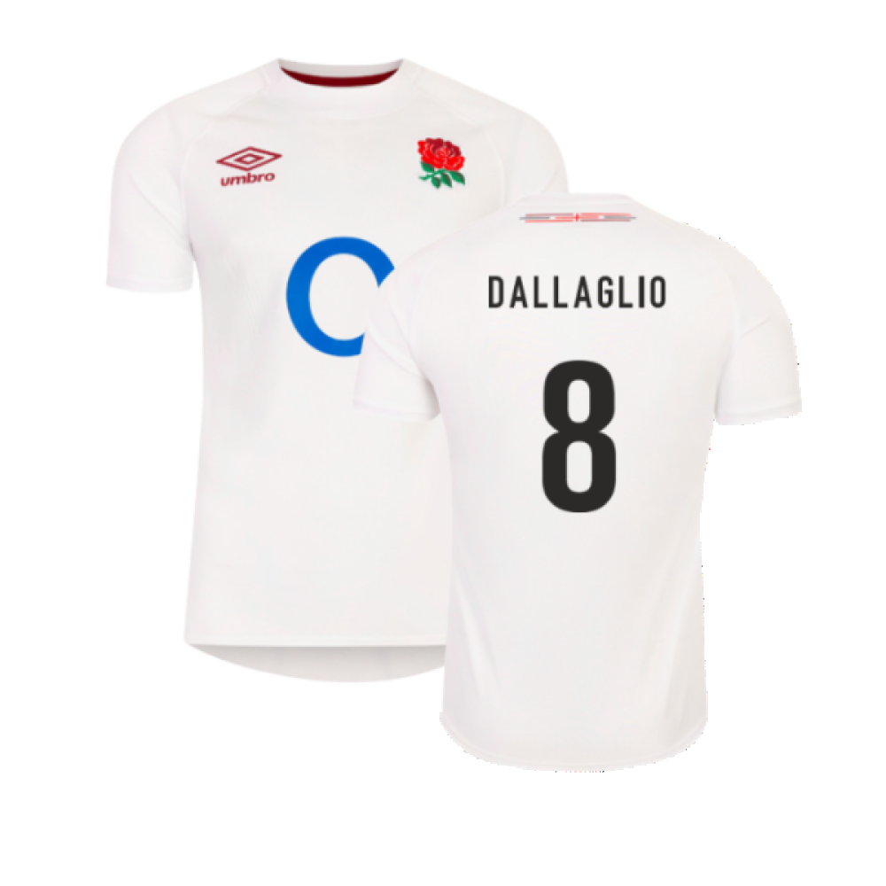 2023-2024 England Rugby Home Shirt (Dallaglio 8)