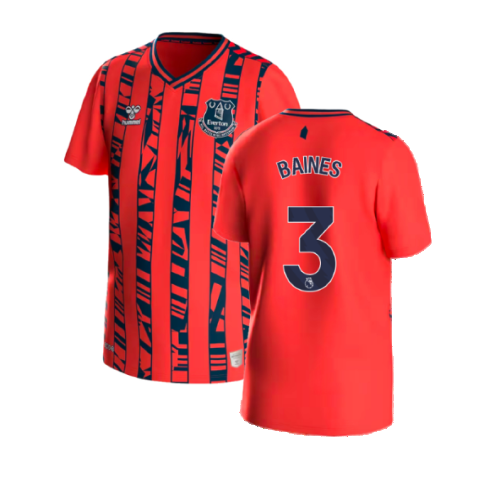 2023-2024 Everton Away Shirt (Kids) (BAINES 3)