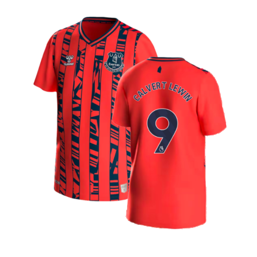 2023-2024 Everton Away Shirt (Kids) (CALVERT LEWIN 9)