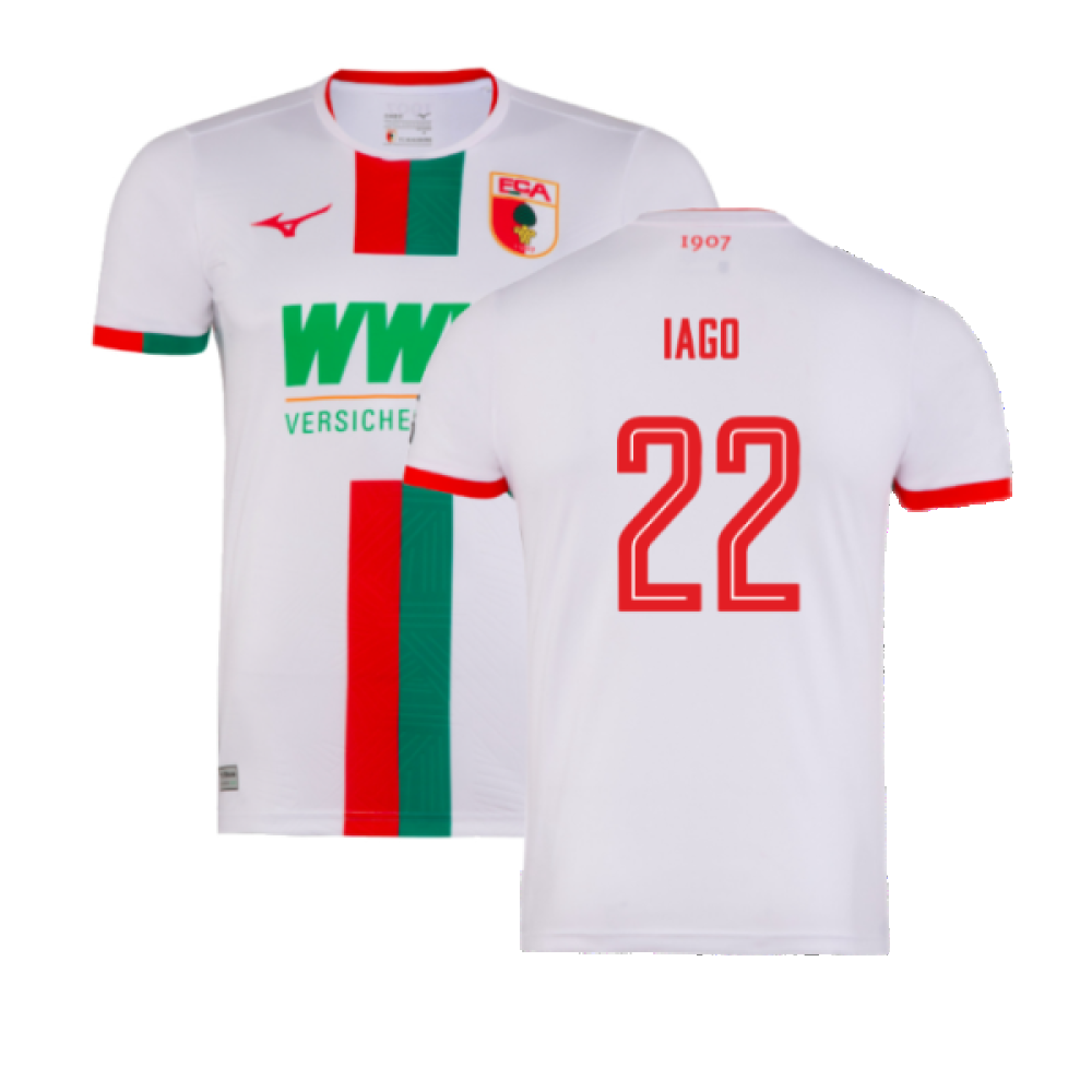 2023-2024 FC Augsburg Home Shirt (Iago 22)